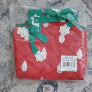 NWT The Beaufort Bonnet Company Girls Halloween Strawberry Costume Sz4-6